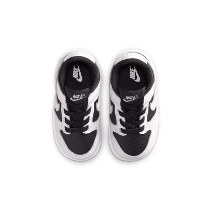 Baby/Toddler Nike Dunk Low "Black Platinum Tint White"