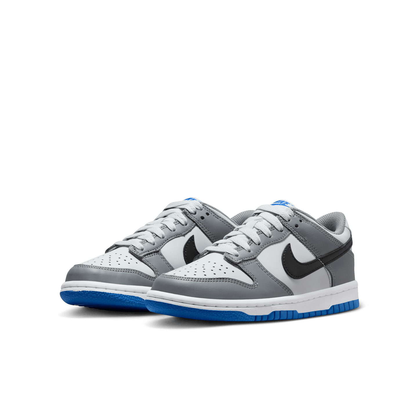Big Kids' Nike Dunk Low "Cool Grey Light Photo Blue"