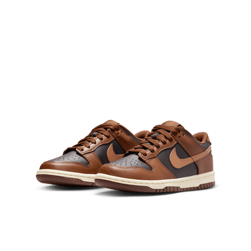 Big Kids' Nike Dunk Low "Brown Black"