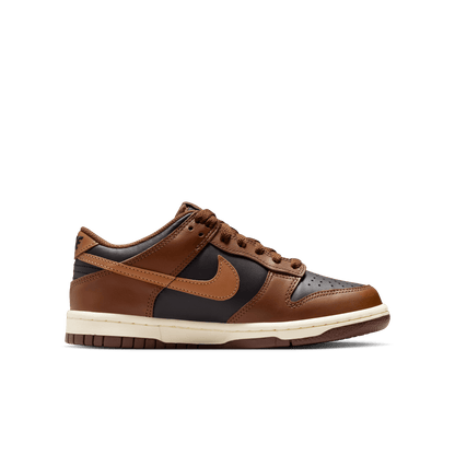 Big Kids' Nike Dunk Low "Brown Black"