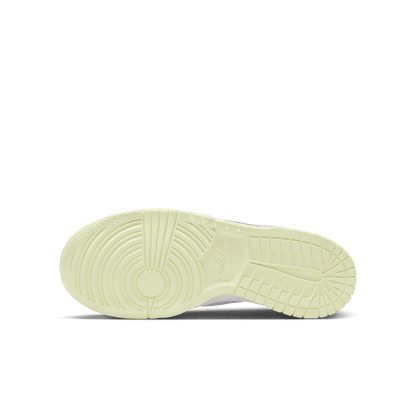 Big Kids' Nike Dunk Low "Khaki Blue Pink"
