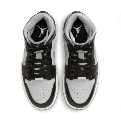 Women's Air Jordan 1 Mid SE "Black Chrome"