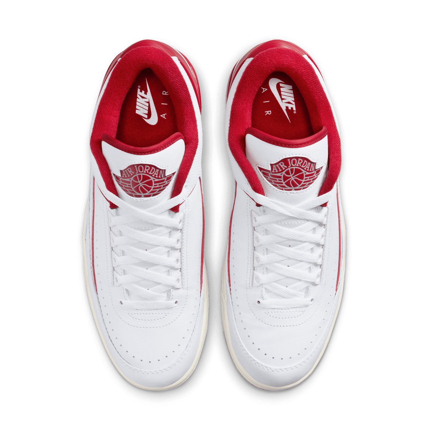 Men's Jordan 2/3 "White Varsity Red"