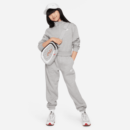 Big Kids' Nike Club Fleece 1/2-Zip Long-Sleeve Top