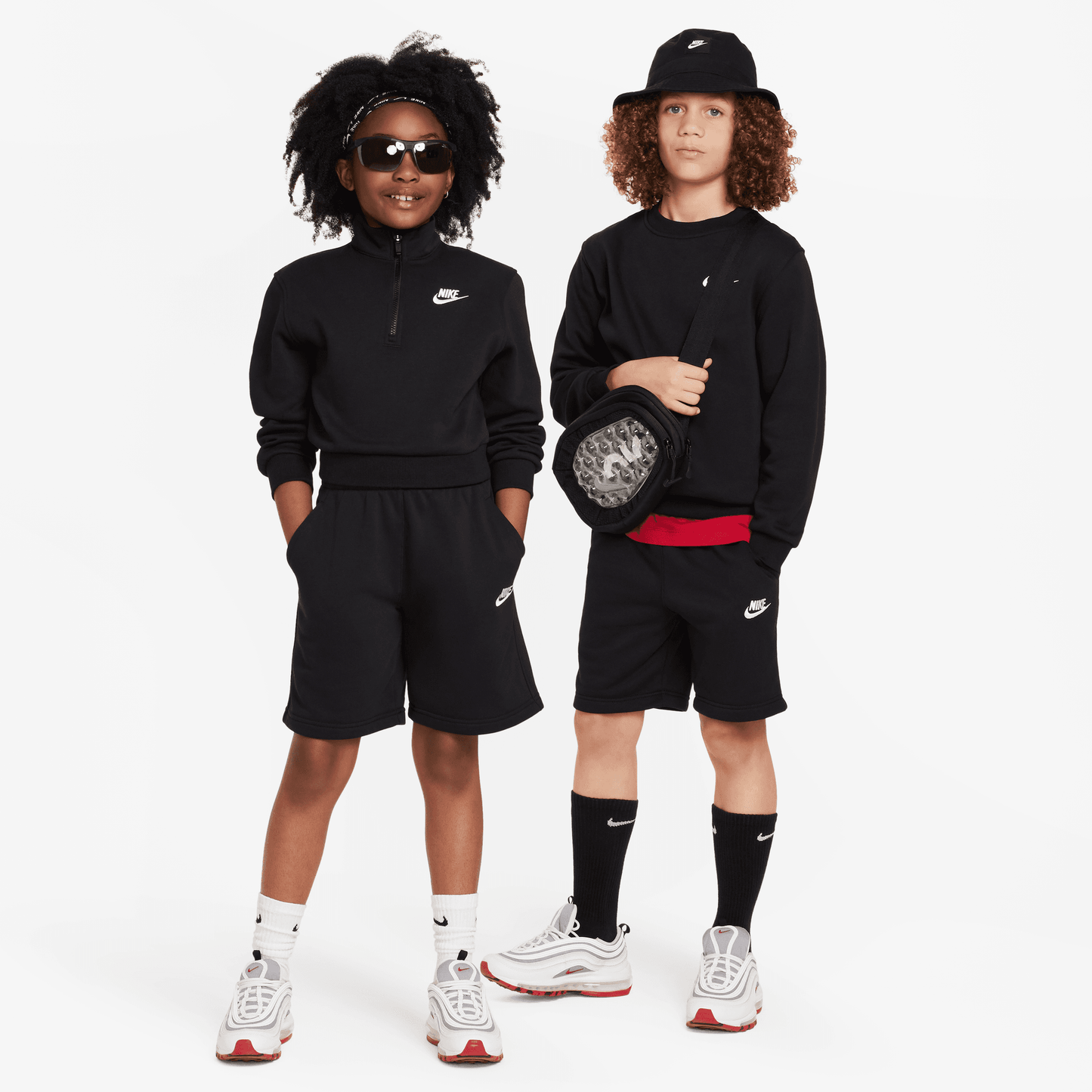 Big Kids' Nike Sportswear Club Fleece French Terry Shorts