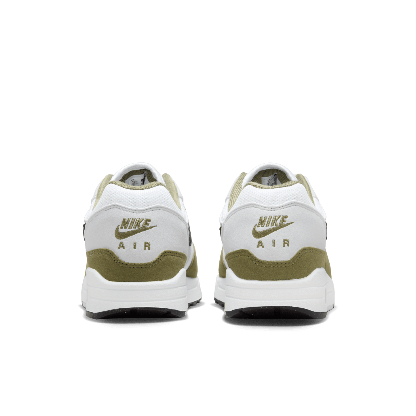Men's Nike Air Max 1 "White Black Medium Olive"