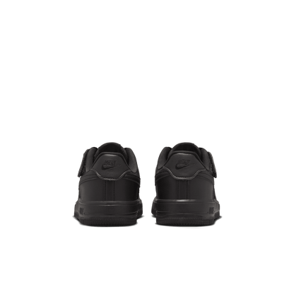 Little Kids' Nike Force 1 Low EasyOn "Triple Black"