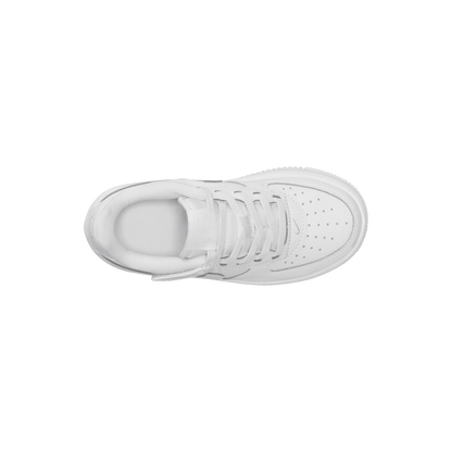 Little Kids' Nike Force 1 Low EasyOn "Triple White"