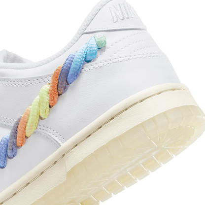 Big Kids' Nike Dunk Low SE "Rainbow Swoosh"