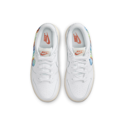 Little Kids' Nike Dunk Low SE "Rainbow Swoosh"