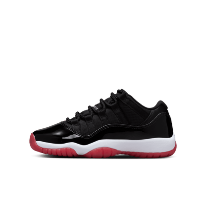 Big Kids' Air Jordan 11 Retro Low "Bred"