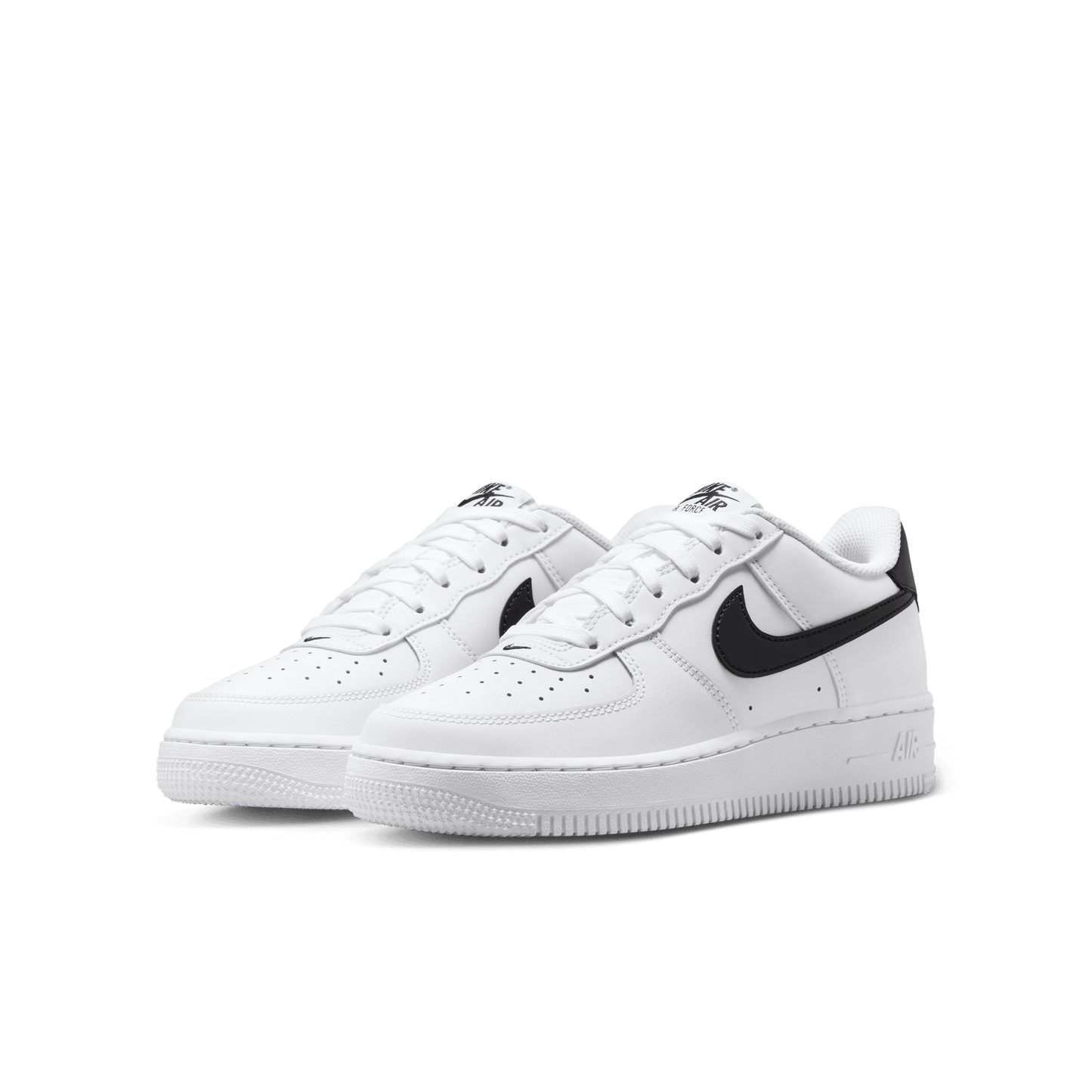 Big Kids' Nike Air Force 1  "White Black"