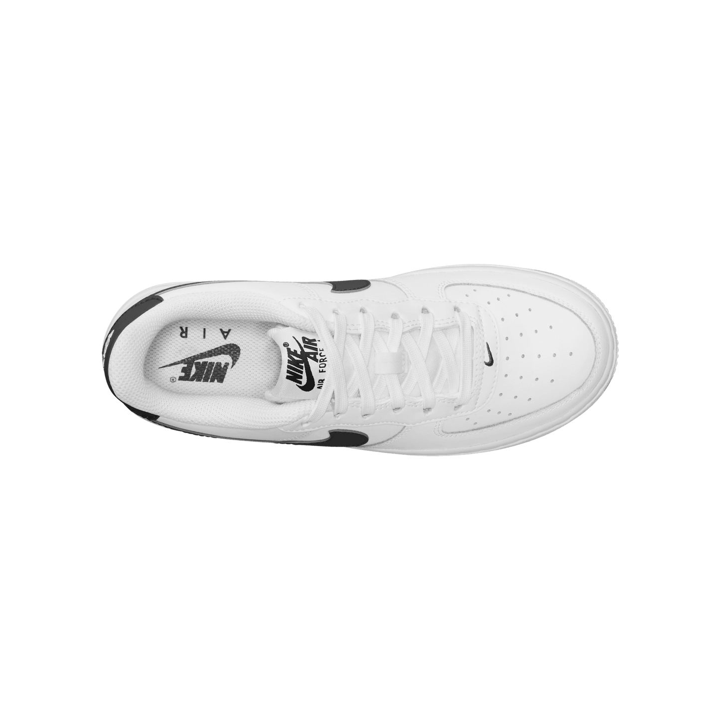 Big Kids' Nike Air Force 1  "White Black"