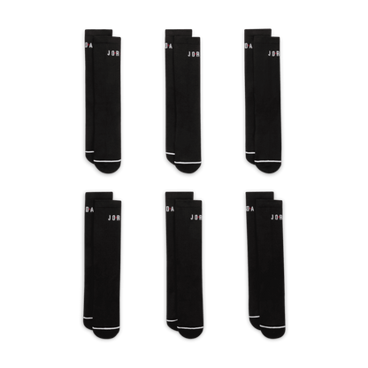 Jordan Everyday Crew Socks 6 Pairs (Unisex)