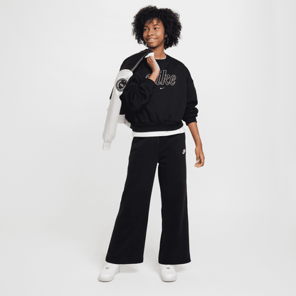 Big Kids' Nike Sportswear Club Fleece Wide-Leg Pants