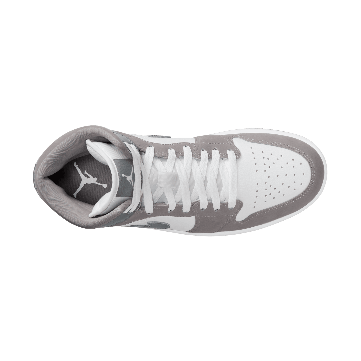 Men's Air Jordan 1 Mid SE  "White Cool Grey"