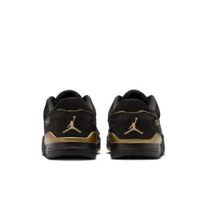 Men's Jordan Flight Court "Black Metallic Gold"