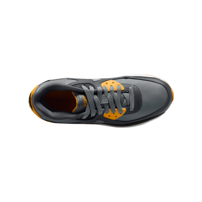 Big Kids' Nike Air Max 90 "Smoke Grey Yellow"