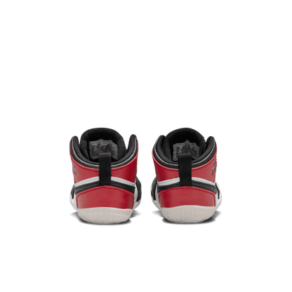 Jordan 1 Baby Crib Bootie "Black Toe Reimagined"