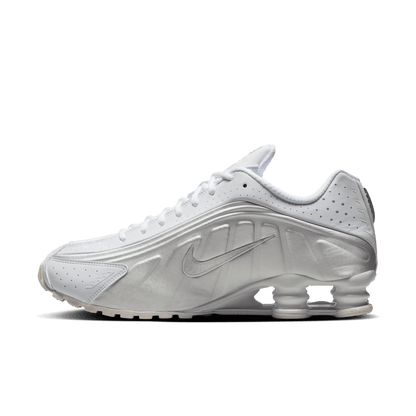 Men's Nike Shox R4 "White Metallic Silver"