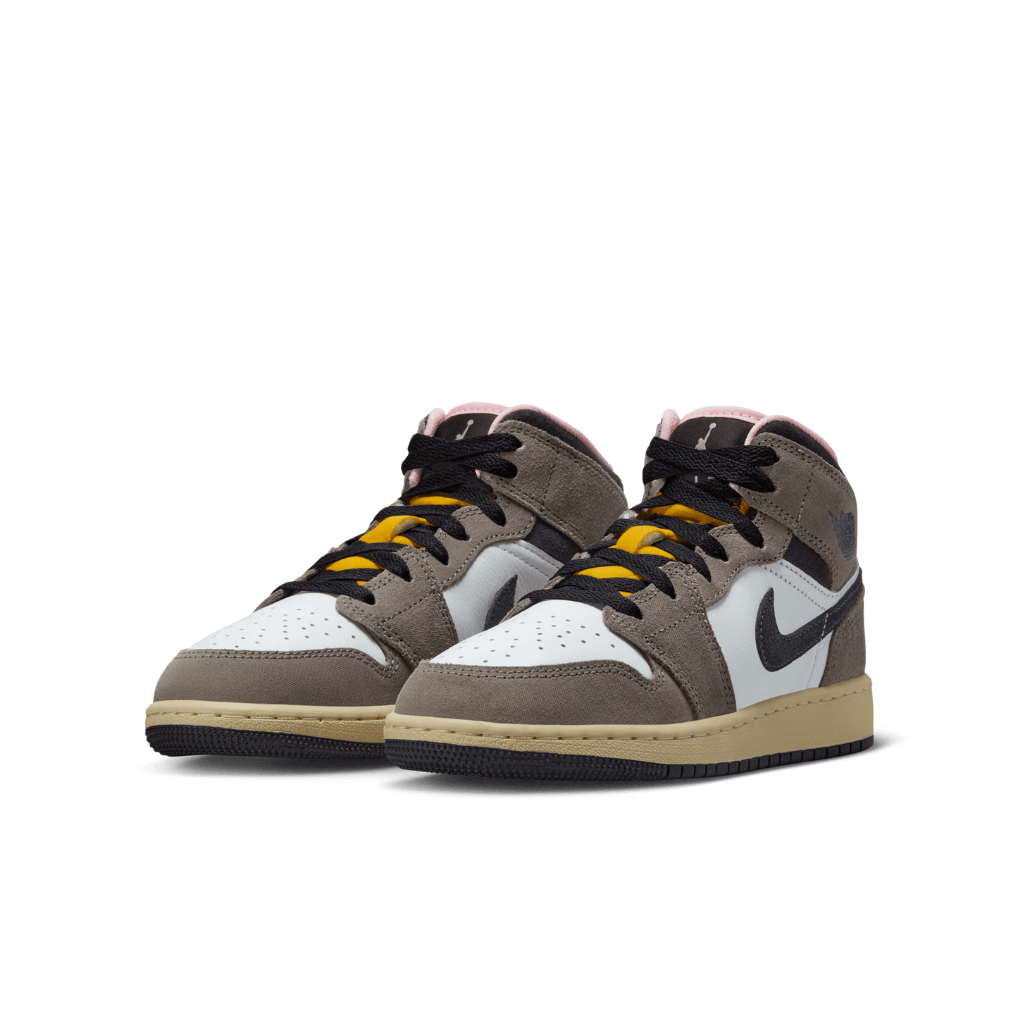 Big Kids' Air Jordan 1 Mid SE "Cave Stone"