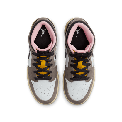 Big Kids' Air Jordan 1 Mid SE "Cave Stone"