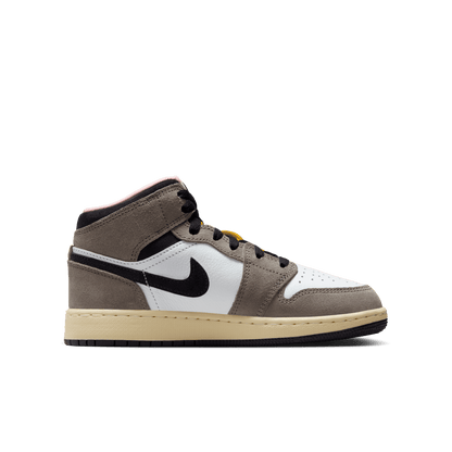 Big Kids' Air Jordan 1 Mid SE "Cave Stone"