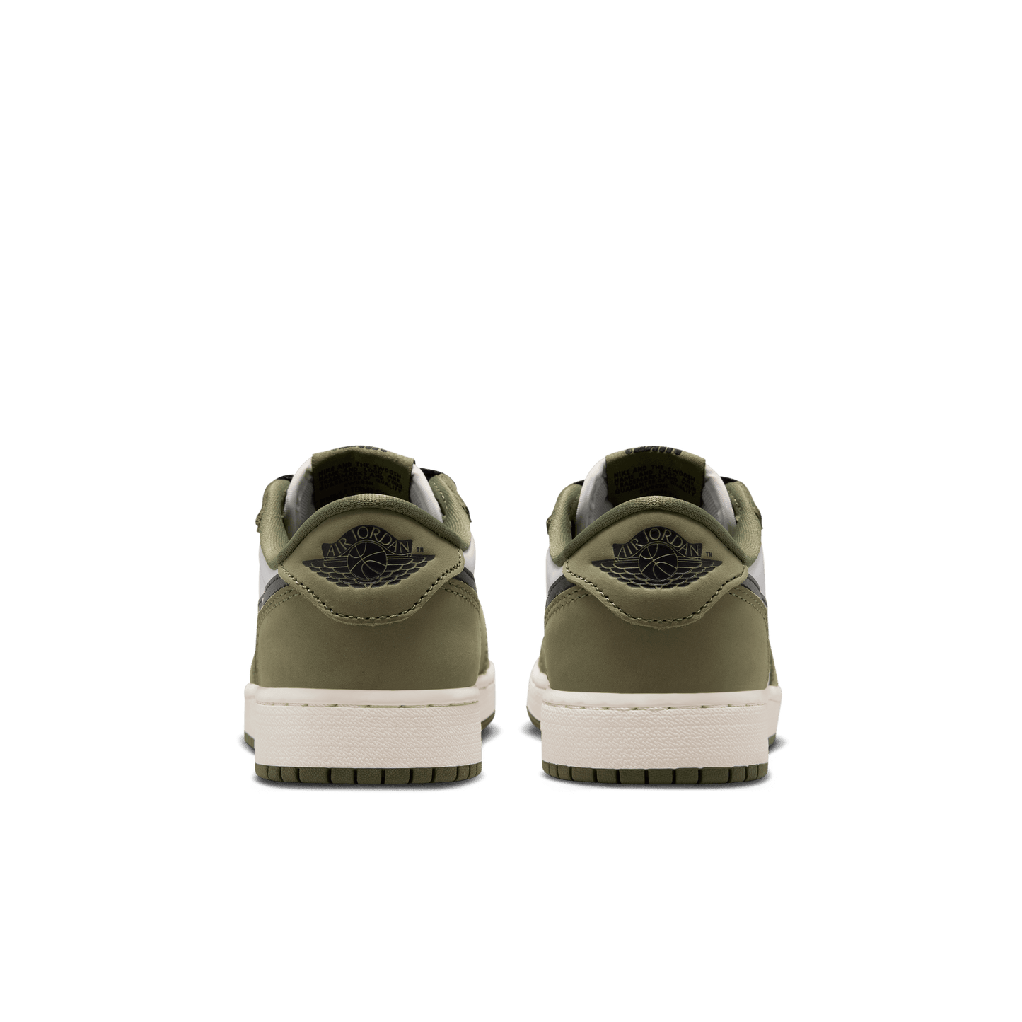 Big Kids' Air Jordan 1 Retro Low OG "Medium Olive"