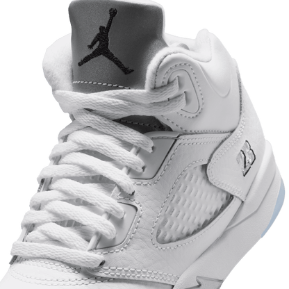 Little Kids' Jordan 5 Retro OG "White Metallic"
