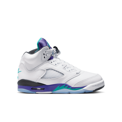 Big Kids' Air Jordan 5 Retro "Grape"