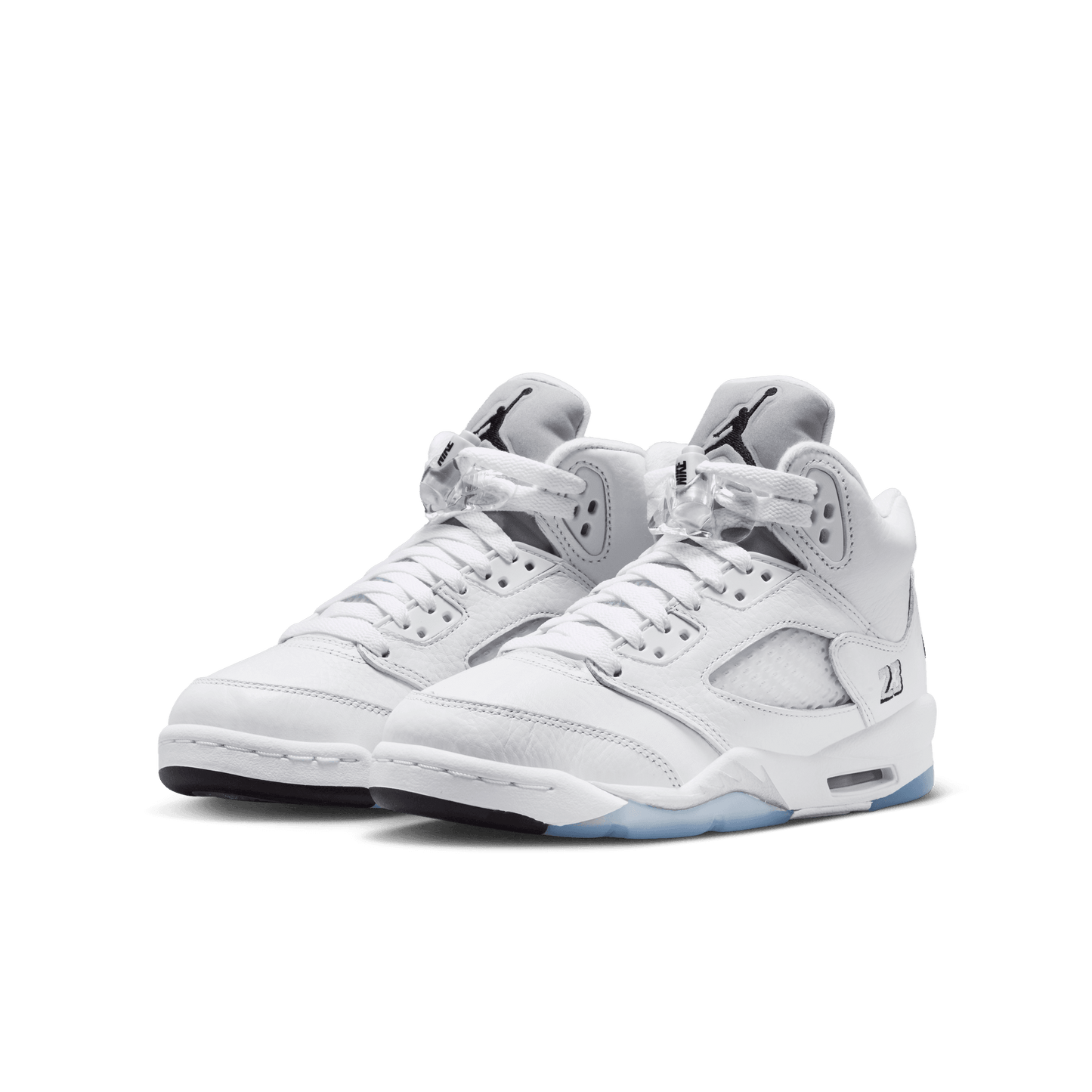 Big Kids' Air Jordan 5 Retro "White Metallic" (Unisex)