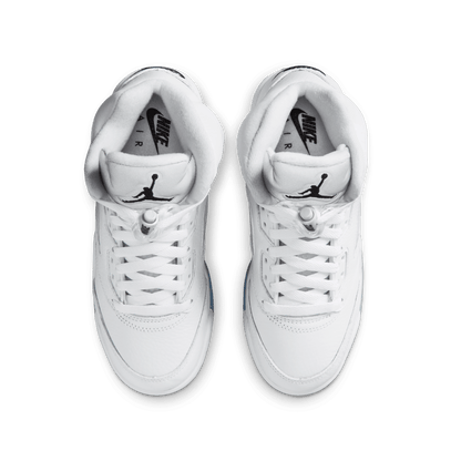 Big Kids' Air Jordan 5 Retro "White Metallic" (Unisex)