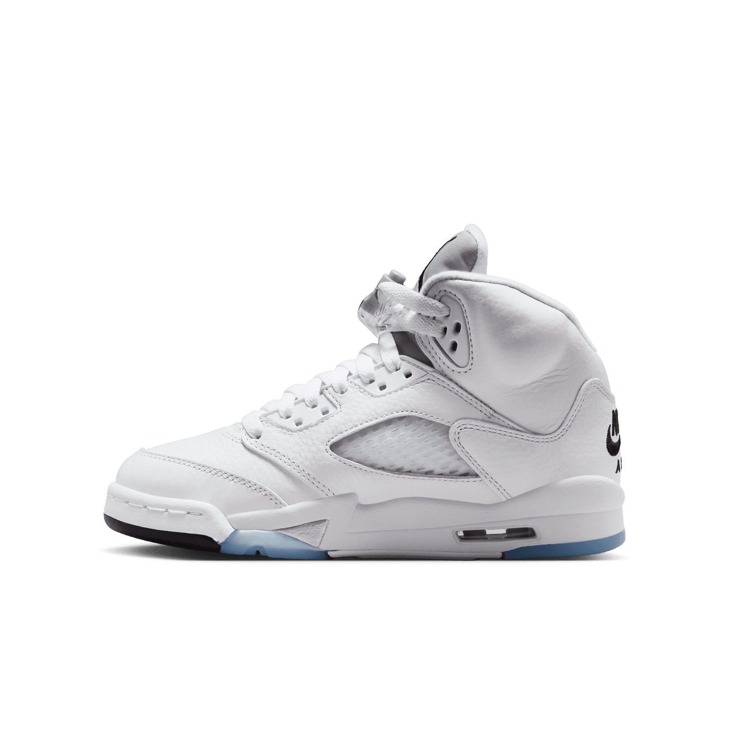 Big Kids' Air Jordan 5 Retro "White Metallic" (Unisex)