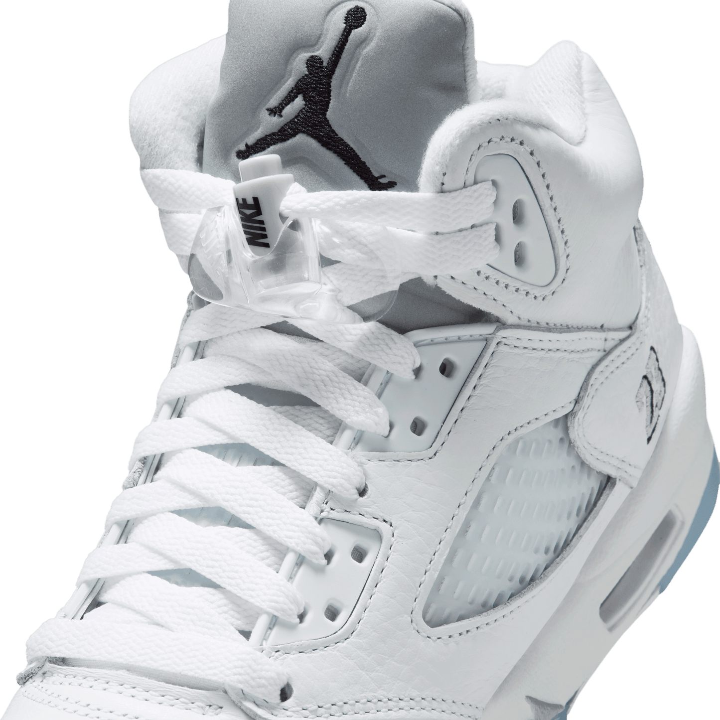 Big Kids' Air Jordan 5 Retro "White Metallic" (Unisex)