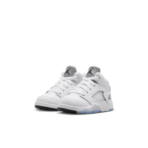 Baby/Toddler Jordan 5 Retro OG "White Metallic"