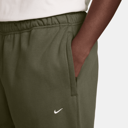Men's Nike Solo Swoosh Cuffed Fleece Pants