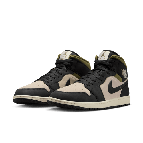 Men's Air Jordan 1 Mid SE "Off Noir Medium Olive"
