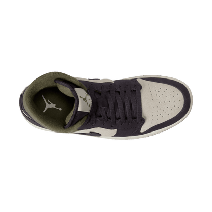Men's Air Jordan 1 Mid SE "Off Noir Medium Olive"
