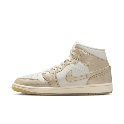 Women's Air Jordan 1 Mid SE "Metallic Team Gold"