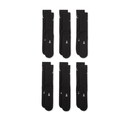 Jordan Everyday Cushioned Crew Socks (6 Pairs) "Unisex"