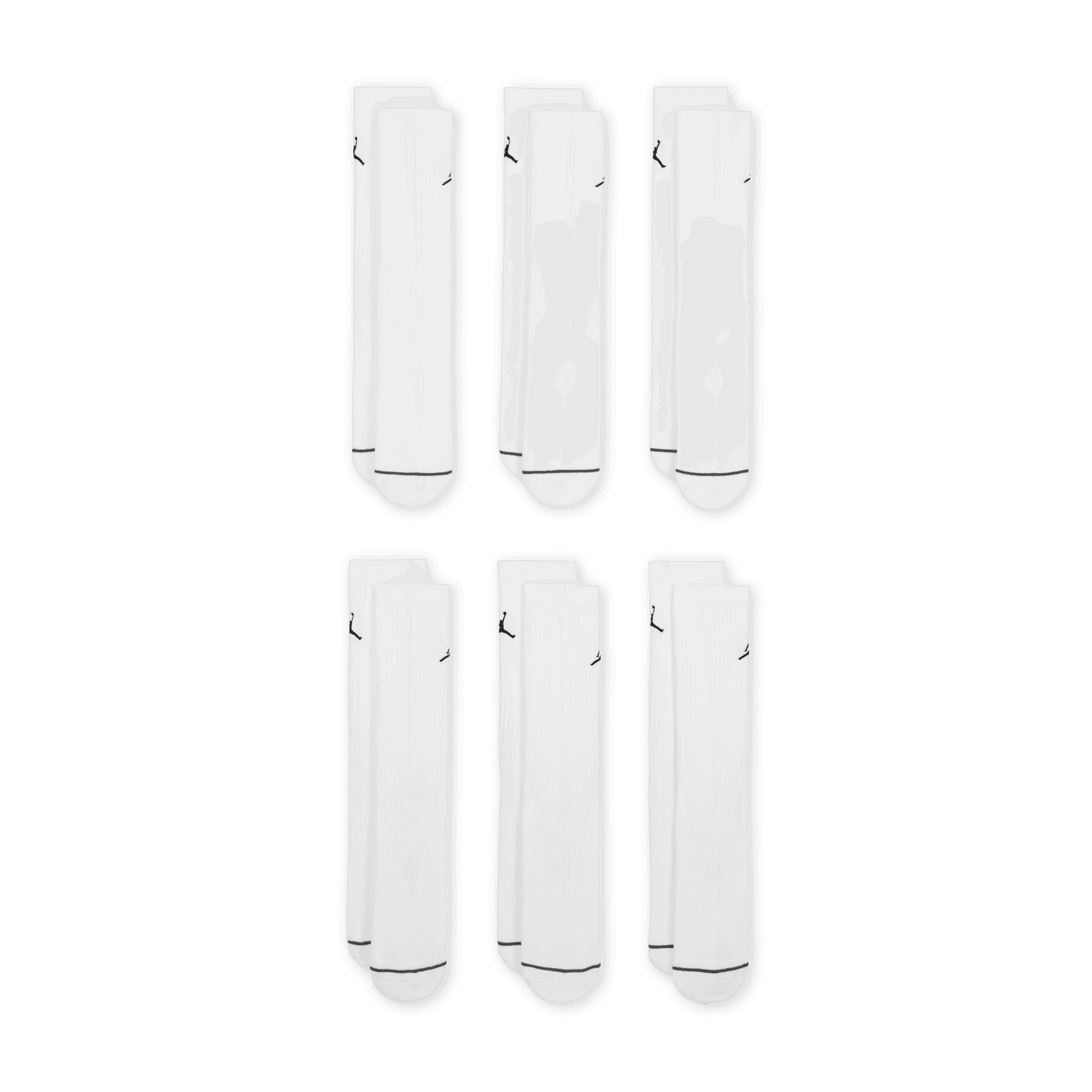 Jordan Everyday Cushioned Crew Socks (6 Pairs) "Unisex"