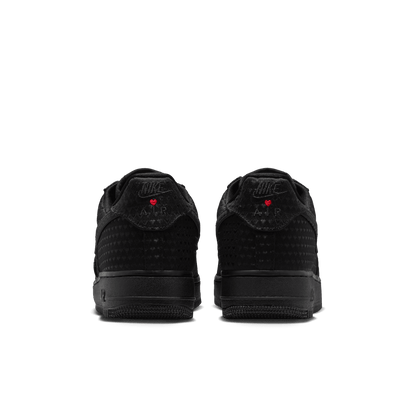 Men's Nike Air Force 1 Retro "Valentine's Day Triple Black"
