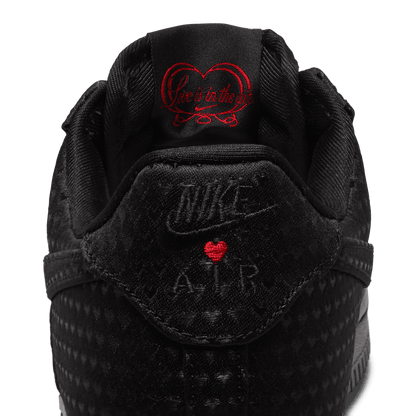Men's Nike Air Force 1 Retro "Valentine's Day Triple Black"