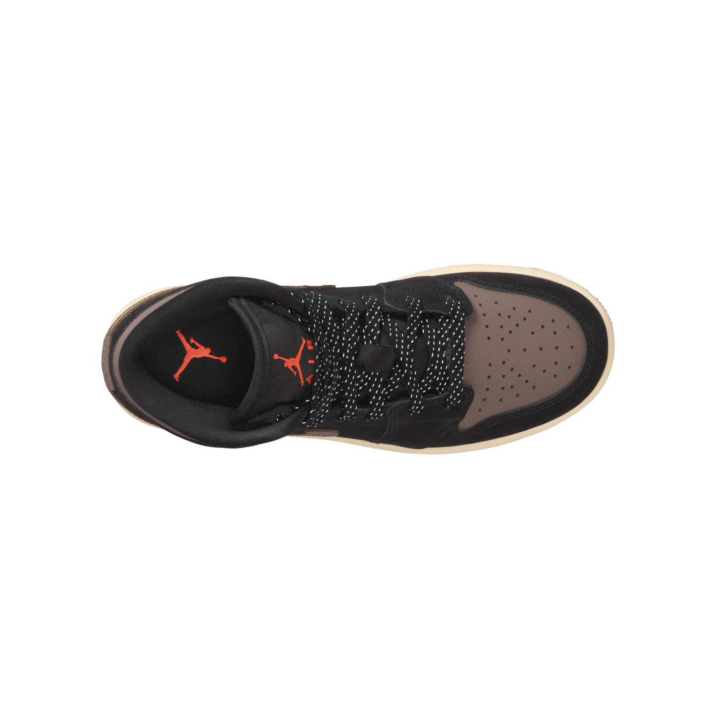 Big Kids' Air Jordan 1 Mid SE "Black Olive Grey"