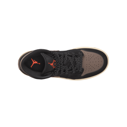 Big Kids' Air Jordan 1 Mid SE "Black Olive Grey"