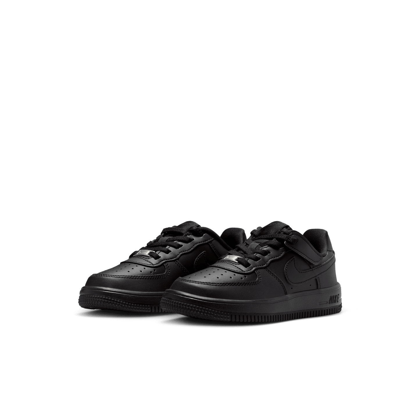 Little Kids' Nike Force 1 Low EasyOn "Black"