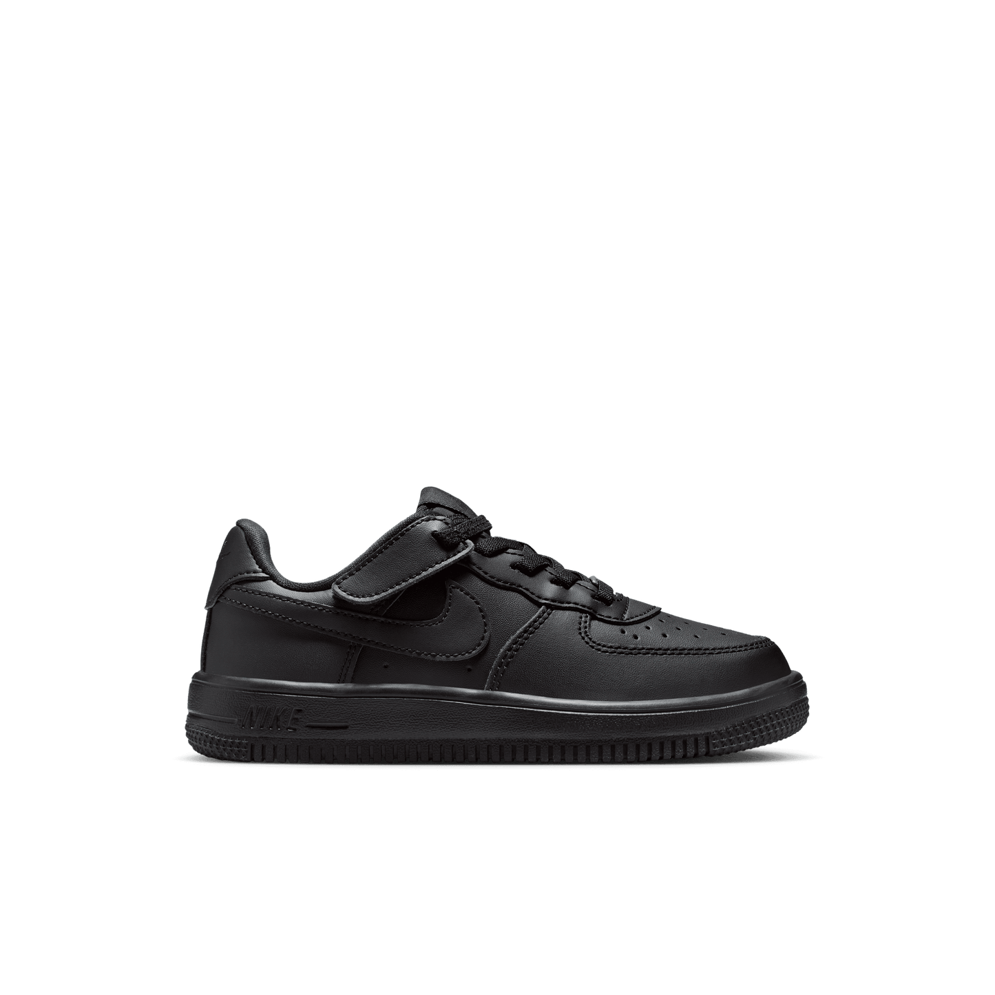 Little Kids' Nike Force 1 Low EasyOn "Black"