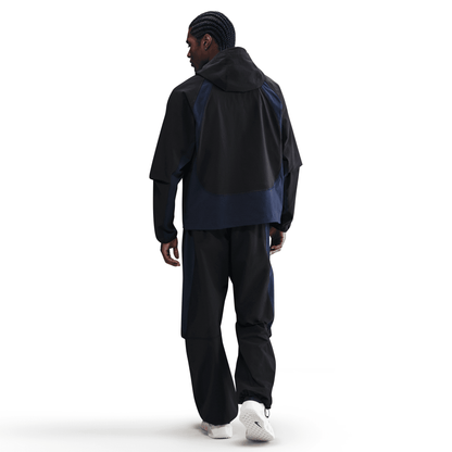 Men's Nike Tech Dri-FIT Woven Color-Block Windrunner Loose Jacket