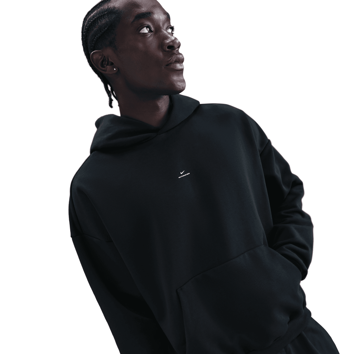 Men's Nike Standard Issue Therma-FIT Brushed Basketball Pullover Hoodies Loose fit