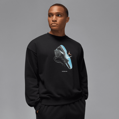 Men's Jordan AJ11  Brooklyn Fleece Crewneck Sweatshirt